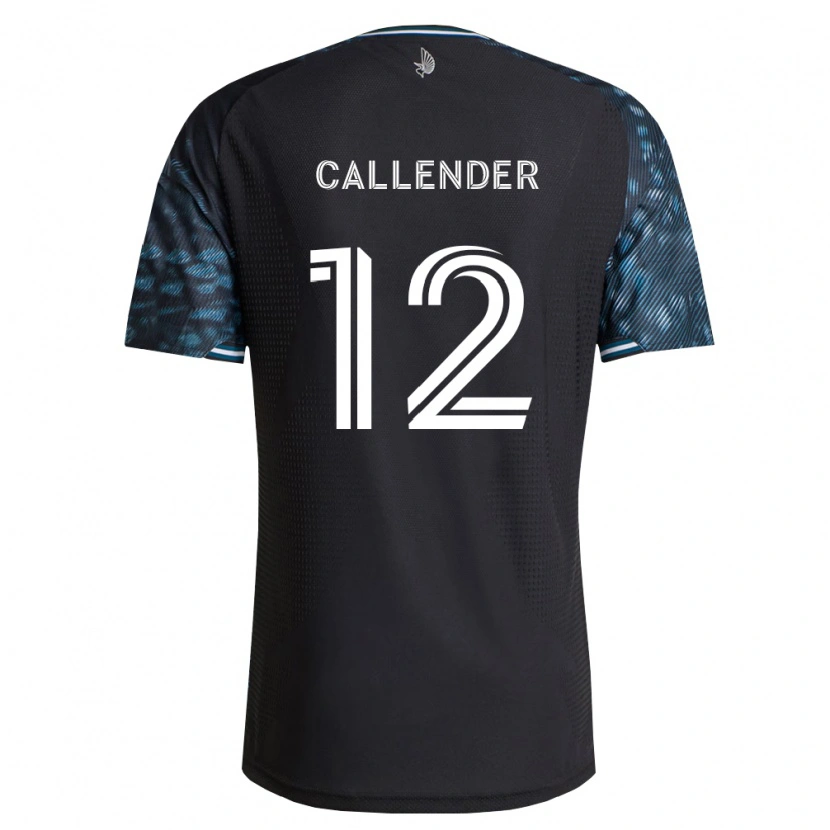 Danxen Dames Drake Callender #12 Zwart Wit Thuisshirt Thuistenue 2026/27 T-Shirt