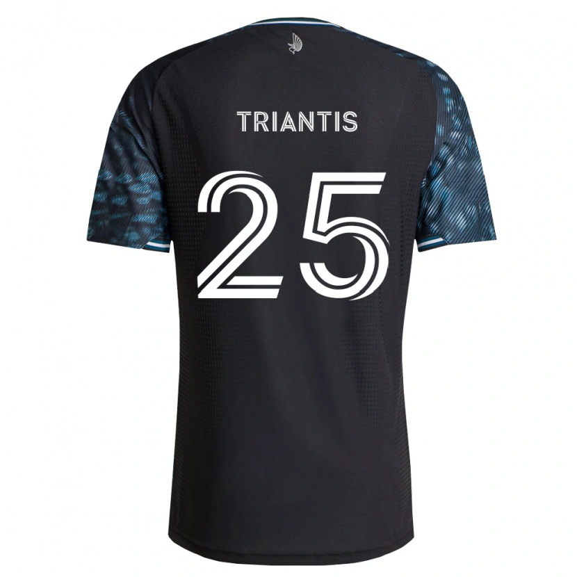 Danxen Dames Nectarios Triantis #25 Zwart Wit Thuisshirt Thuistenue 2026/27 T-Shirt