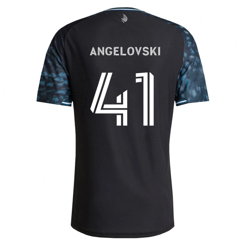 Danxen Dames Lazar Angelovski #41 Zwart Wit Thuisshirt Thuistenue 2026/27 T-Shirt