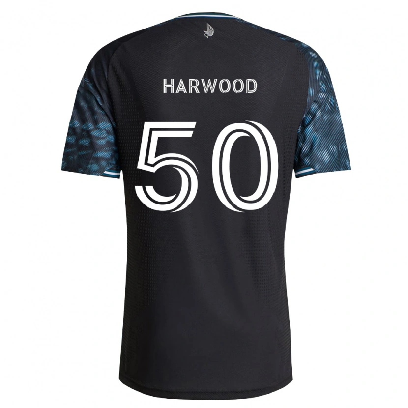 Danxen Dames Max Harwood #50 Zwart Wit Thuisshirt Thuistenue 2026/27 T-Shirt