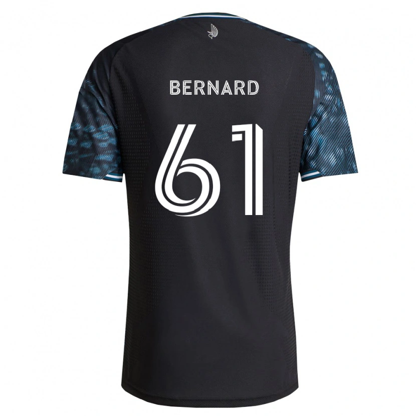 Danxen Dames Jadan Bernard #61 Zwart Wit Thuisshirt Thuistenue 2026/27 T-Shirt