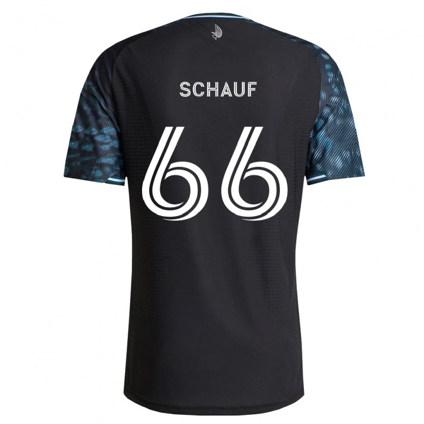 Danxen Dames Brody Schauf #66 Zwart Wit Thuisshirt Thuistenue 2026/27 T-Shirt