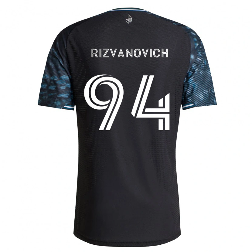 Danxen Dames Kayne Rizvanovich #94 Zwart Wit Thuisshirt Thuistenue 2026/27 T-Shirt