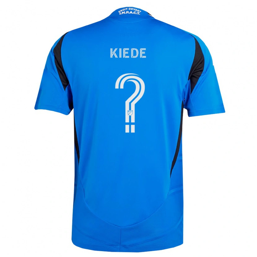 Danxen Dames Prince Kiede #0 Blauw Wit Zwart Thuisshirt Thuistenue 2026/27 T-Shirt