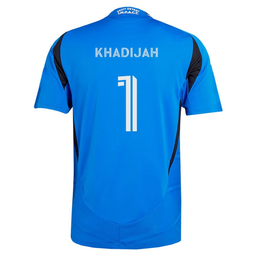 Danxen Dames Cissé Khadijah #1 Blauw Wit Zwart Thuisshirt Thuistenue 2026/27 T-Shirt