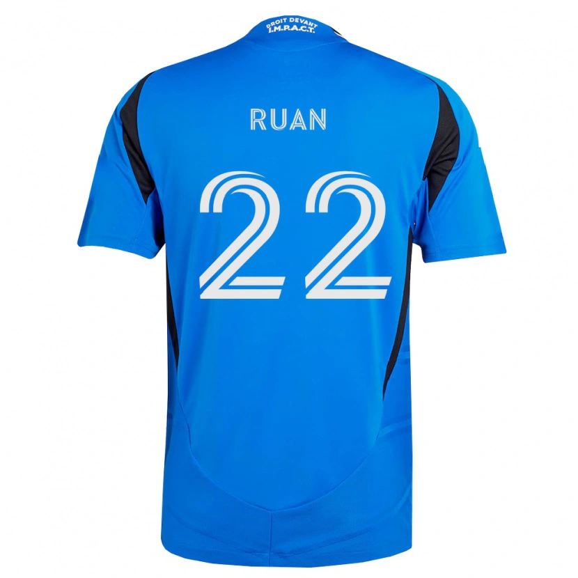 Danxen Dames Ruan #22 Blauw Wit Zwart Thuisshirt Thuistenue 2026/27 T-Shirt