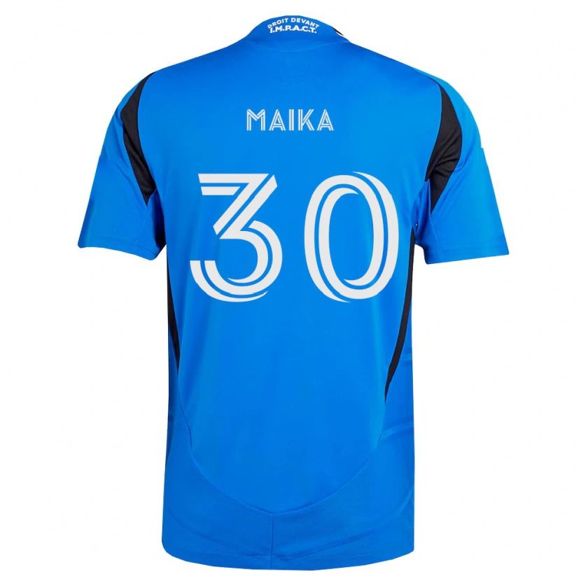 Danxen Dames Valcourt Maika #30 Blauw Wit Zwart Thuisshirt Thuistenue 2026/27 T-Shirt
