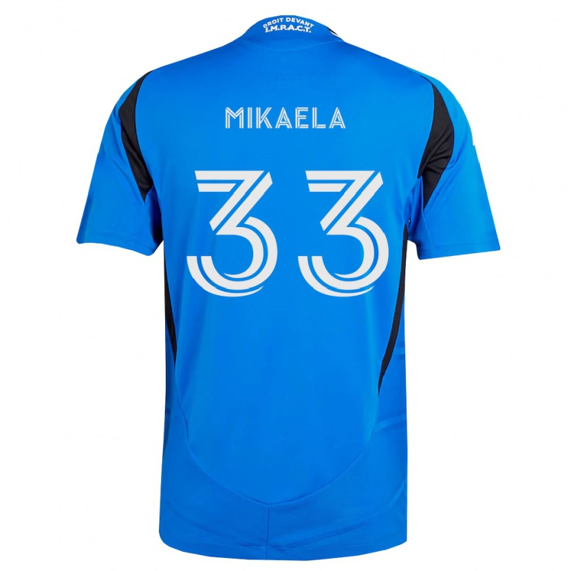 Danxen Dames Aitken Mikaela #33 Blauw Wit Zwart Thuisshirt Thuistenue 2026/27 T-Shirt