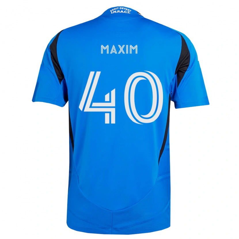Danxen Dames Ellyson Maxim #40 Blauw Wit Zwart Thuisshirt Thuistenue 2026/27 T-Shirt