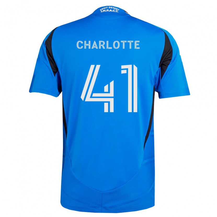 Danxen Dames Baptista Charlotte #41 Blauw Wit Zwart Thuisshirt Thuistenue 2026/27 T-Shirt