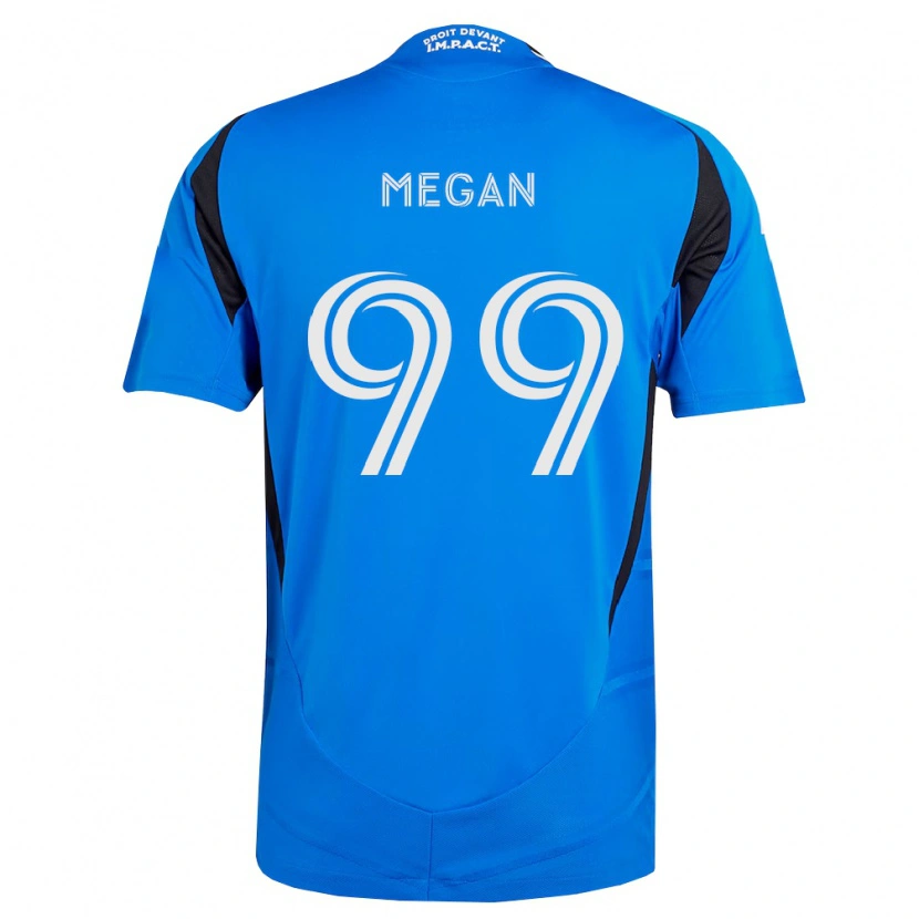 Danxen Dames Lemieux Megan #99 Blauw Wit Zwart Thuisshirt Thuistenue 2026/27 T-Shirt