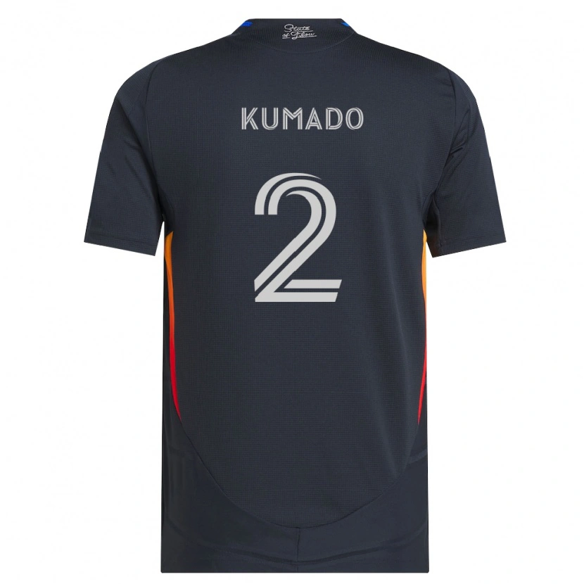 Danxen Dames Willy Kumado #2 Donkergrijs Rood Thuisshirt Thuistenue 2026/27 T-Shirt