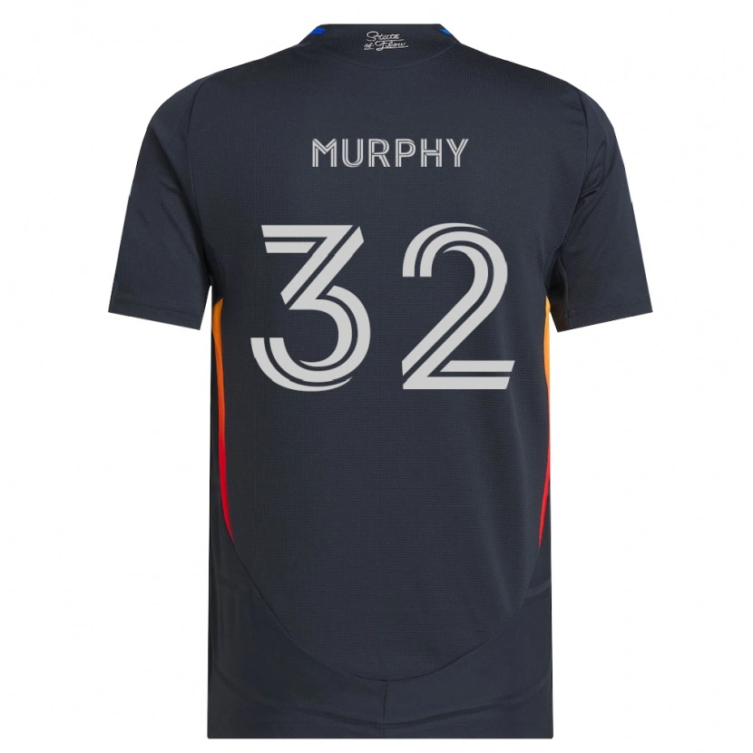 Danxen Dames Ian Murphy #32 Donkergrijs Rood Thuisshirt Thuistenue 2026/27 T-Shirt