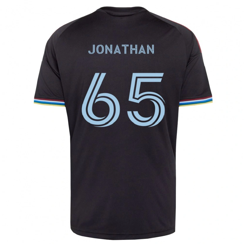 Danxen Dames Jonathan De La Fuente #65 Zwart Hemelsblauw Thuisshirt Thuistenue 2026/27 T-Shirt