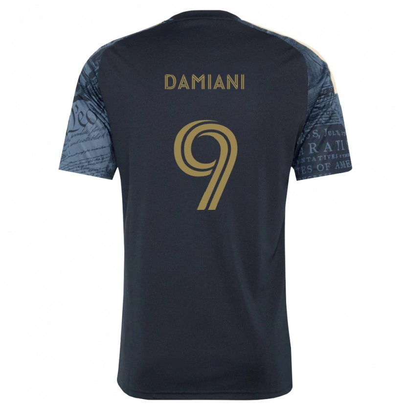 Danxen Dames Bruno Damiani #9 Marineblauw Bruin Thuisshirt Thuistenue 2026/27 T-Shirt