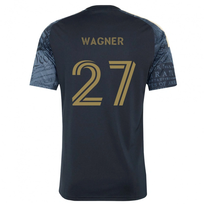 Danxen Dames Kai Wagner #27 Marineblauw Bruin Thuisshirt Thuistenue 2026/27 T-Shirt