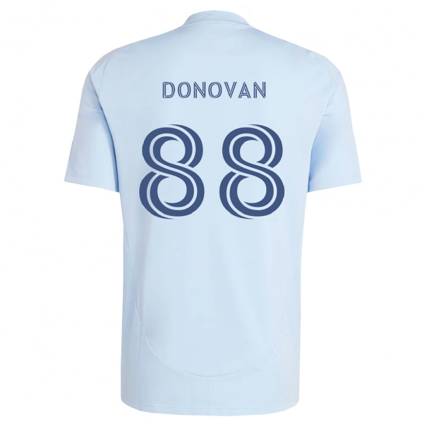 Danxen Dames Shane Donovan #88 Lichtblauw Lichtgrijs Thuisshirt Thuistenue 2026/27 T-Shirt
