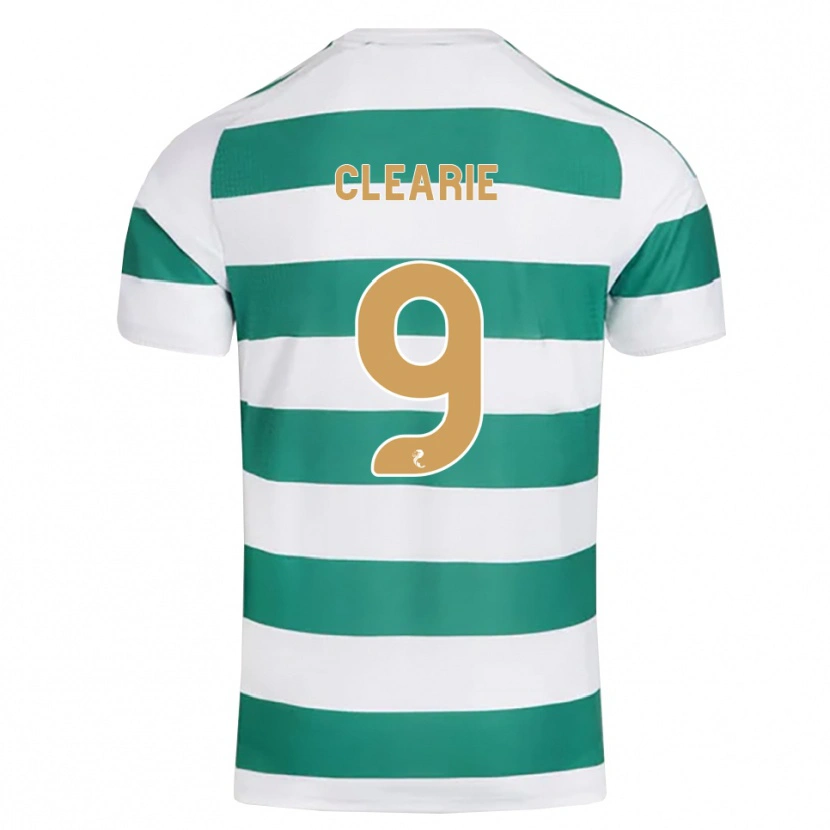 Danxen Dames Lucas Clearie #9 Donkercyaan Wit Thuisshirt Thuistenue 2026/27 T-Shirt