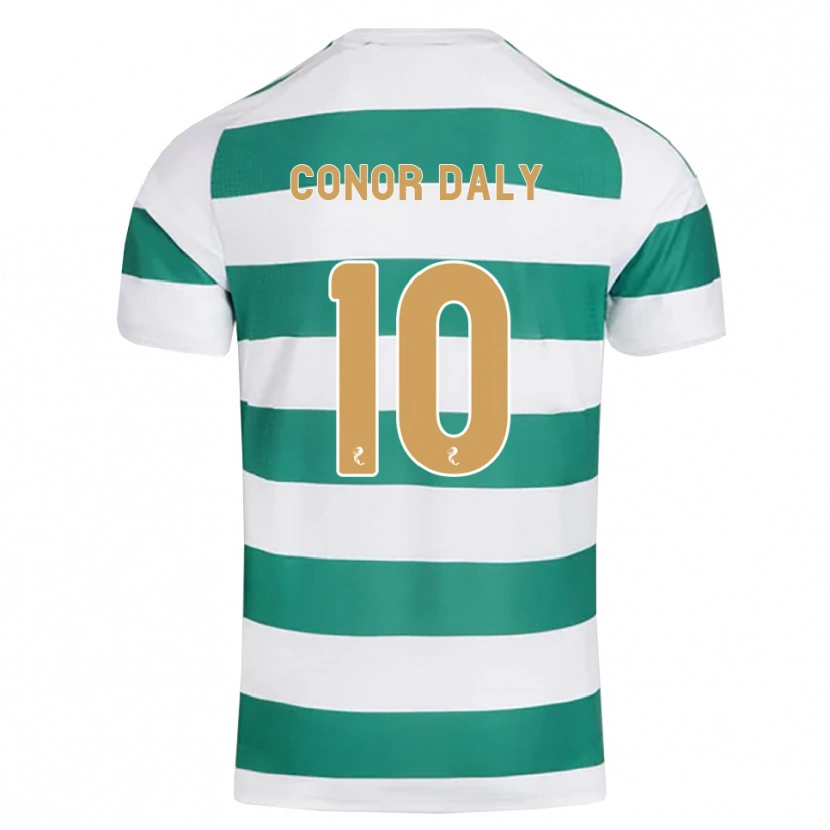 Danxen Dames Conor Daly #10 Donkercyaan Wit Thuisshirt Thuistenue 2026/27 T-Shirt