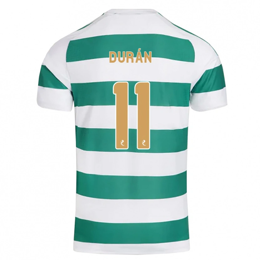 Danxen Dames Camilo Durán #11 Donkercyaan Wit Thuisshirt Thuistenue 2026/27 T-Shirt
