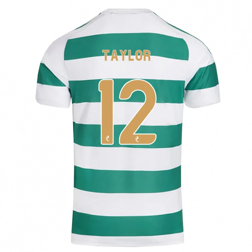 Danxen Dames Aodhan Taylor #12 Donkercyaan Wit Thuisshirt Thuistenue 2026/27 T-Shirt