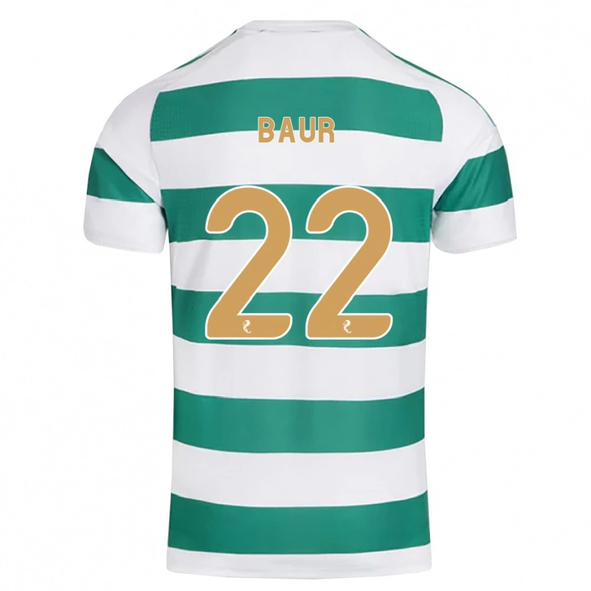 Danxen Dames Mika Baur #22 Donkercyaan Wit Thuisshirt Thuistenue 2026/27 T-Shirt