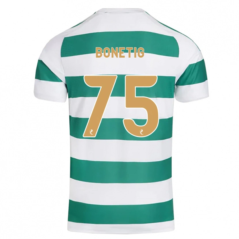 Danxen Dames Liam Bonetig #75 Donkercyaan Wit Thuisshirt Thuistenue 2026/27 T-Shirt