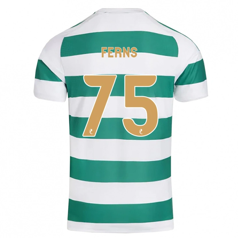 Danxen Dames Ronan Ferns #75 Donkercyaan Wit Thuisshirt Thuistenue 2026/27 T-Shirt