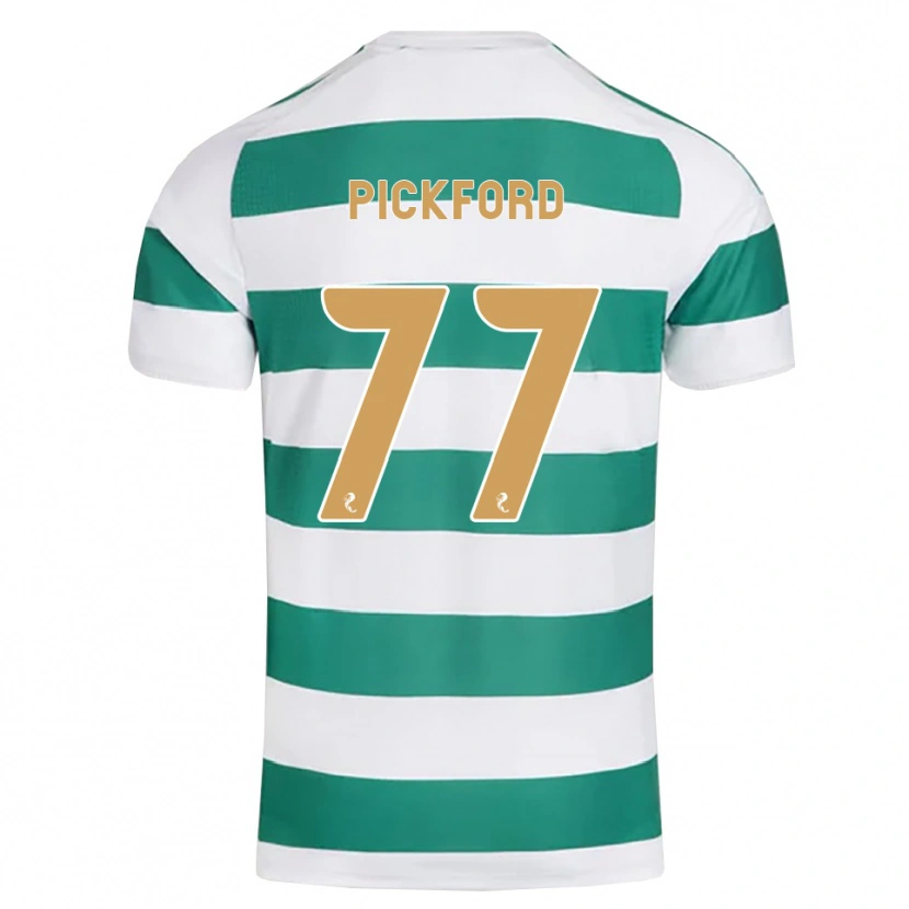 Danxen Dames Tom Pickford #77 Donkercyaan Wit Thuisshirt Thuistenue 2026/27 T-Shirt