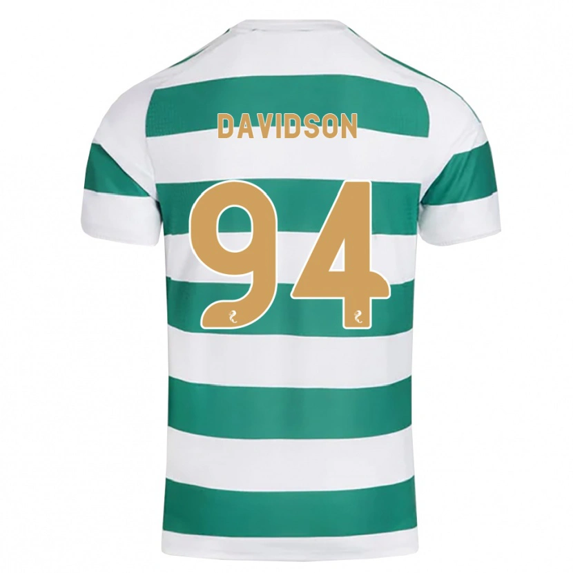 Danxen Dames Bruno Davidson #94 Donkercyaan Wit Thuisshirt Thuistenue 2026/27 T-Shirt