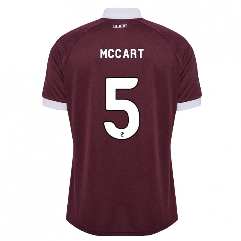Danxen Dames Jamie Mccart #5 Bordeauxrood Wit Thuisshirt Thuistenue 2026/27 T-Shirt
