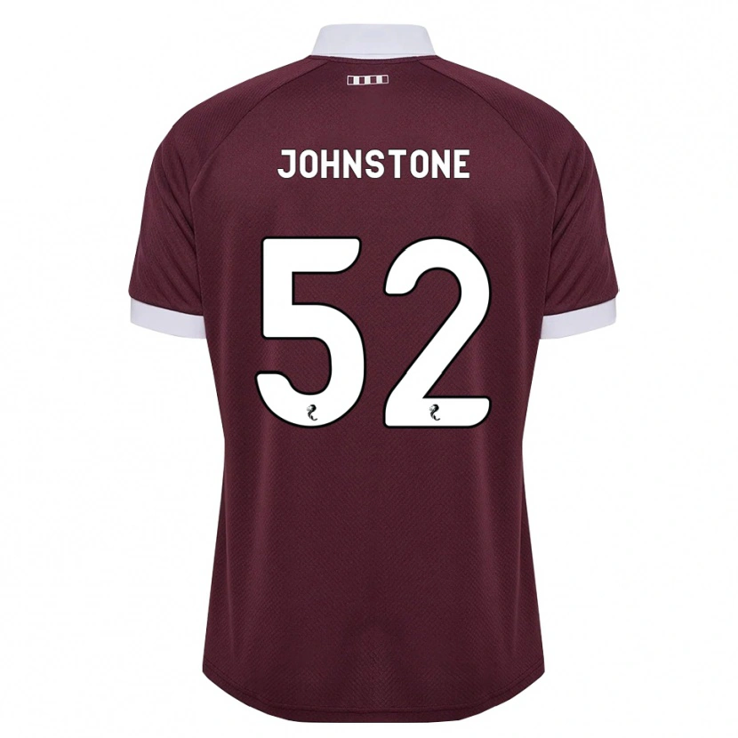 Danxen Dames Rachael Johnstone #52 Bordeauxrood Wit Thuisshirt Thuistenue 2026/27 T-Shirt