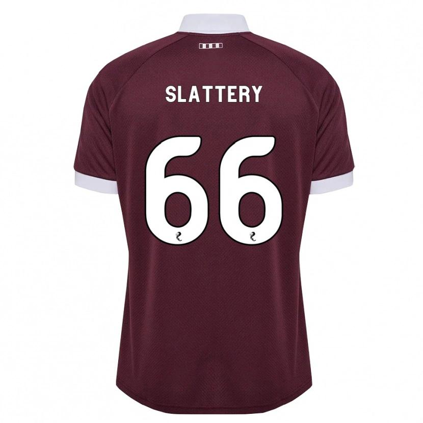 Danxen Dames Jenna Slattery #66 Bordeauxrood Wit Thuisshirt Thuistenue 2026/27 T-Shirt