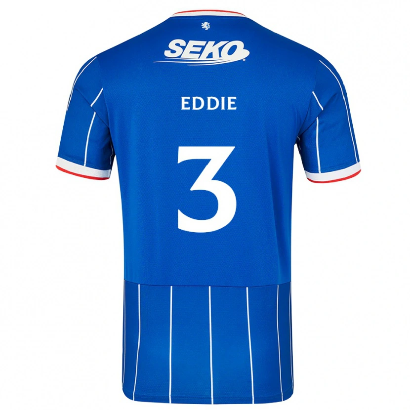 Danxen Dames Leah Eddie #3 Rood Blauw Wit Thuisshirt Thuistenue 2026/27 T-Shirt