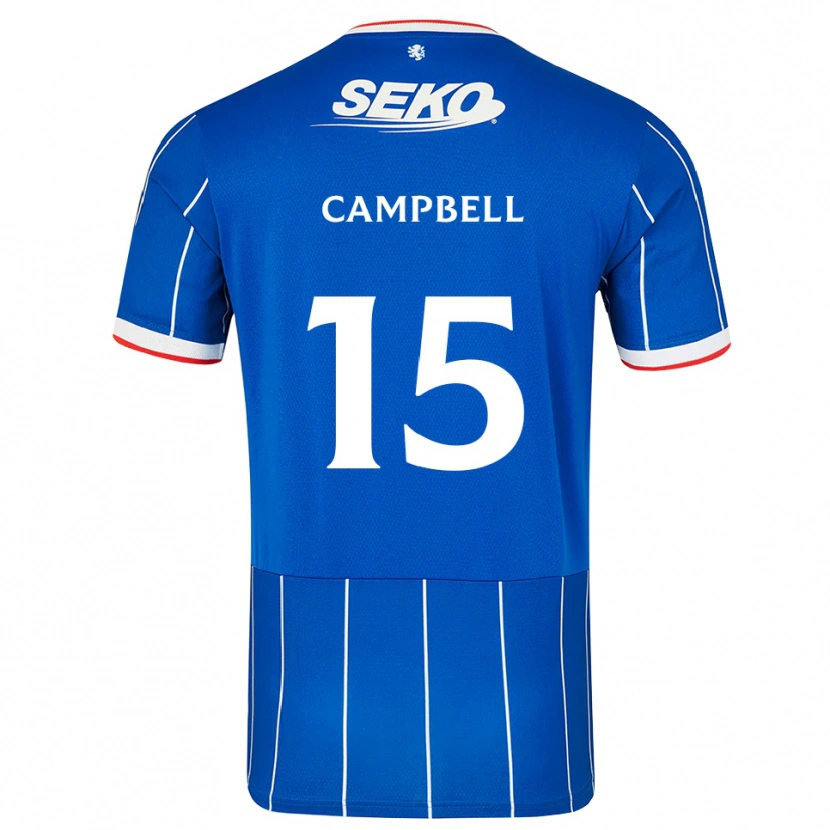 Danxen Dames Connor Campbell #15 Rood Blauw Wit Thuisshirt Thuistenue 2026/27 T-Shirt