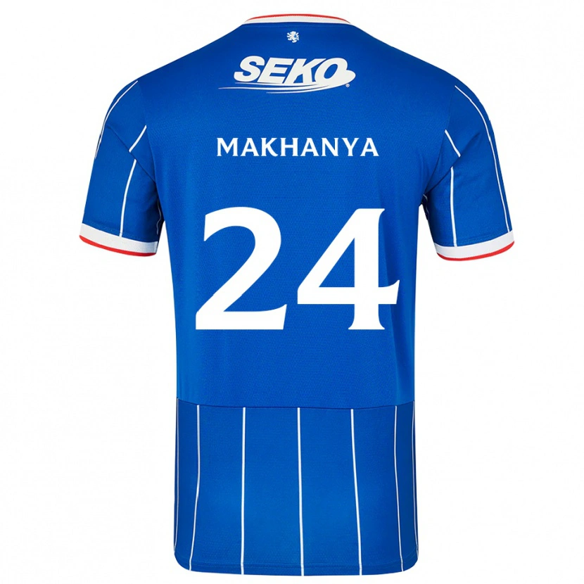 Danxen Dames Olwethu Makhanya #24 Rood Blauw Wit Thuisshirt Thuistenue 2026/27 T-Shirt