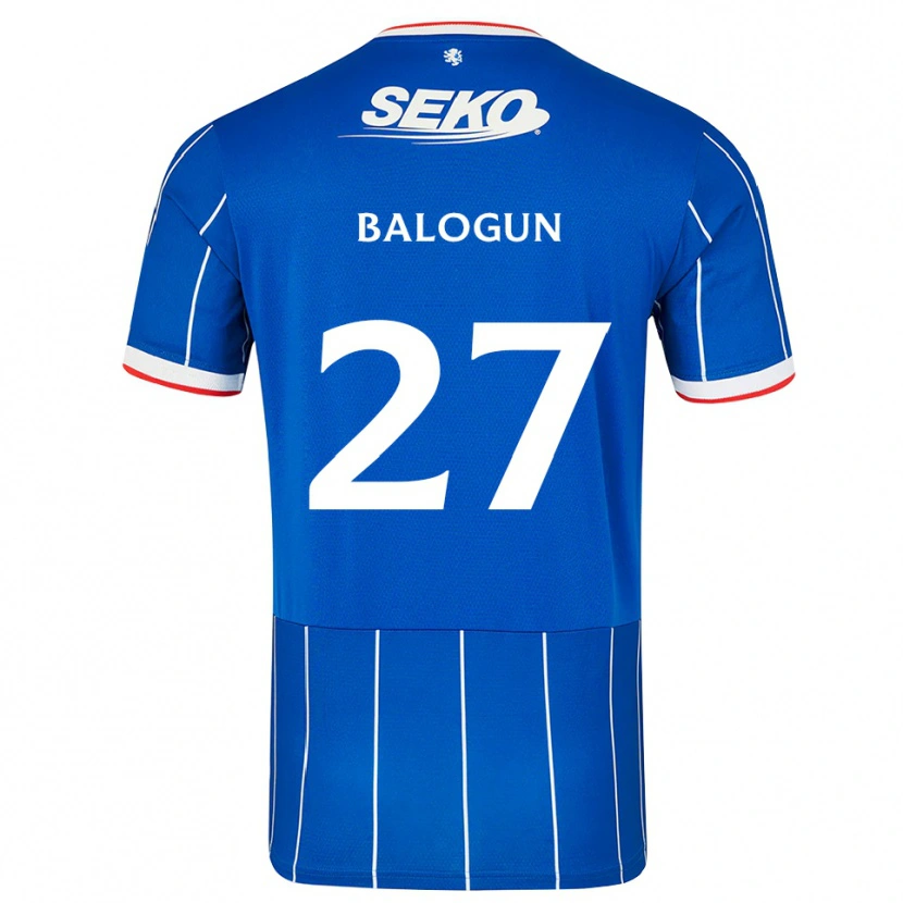 Danxen Dames Leon Balogun #27 Rood Blauw Wit Thuisshirt Thuistenue 2026/27 T-Shirt