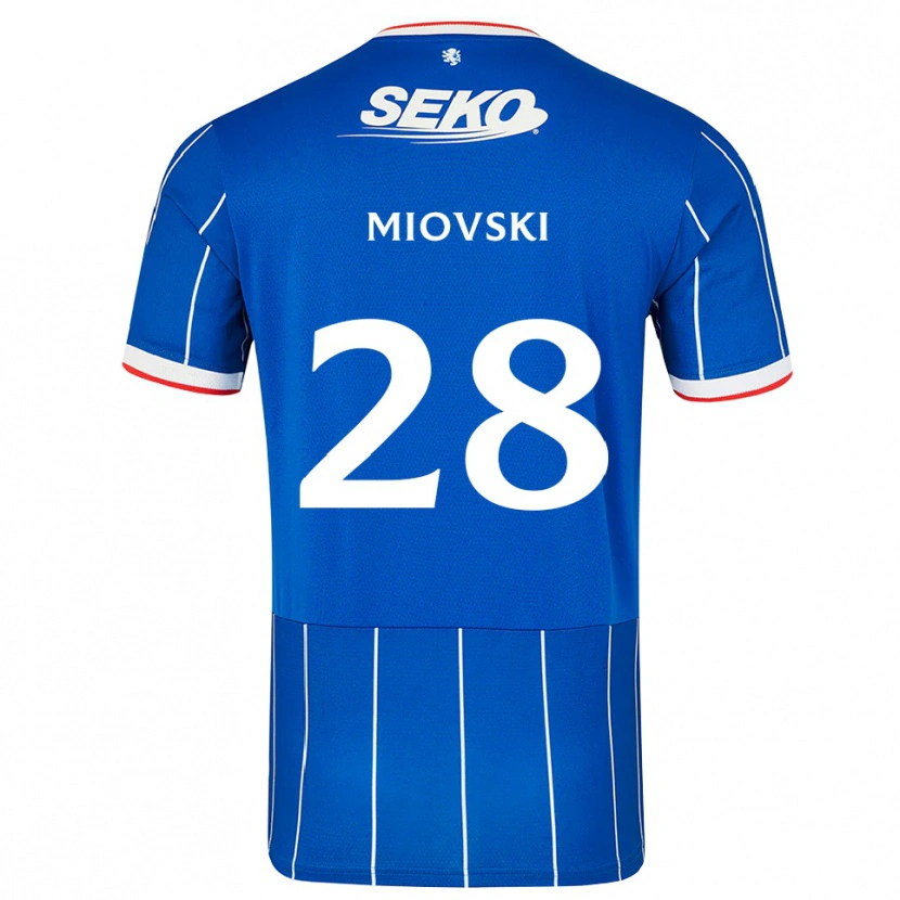 Danxen Dames Bojan Miovski #28 Rood Blauw Wit Thuisshirt Thuistenue 2026/27 T-Shirt