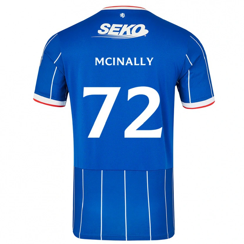 Danxen Dames Darren Mcinally #72 Rood Blauw Wit Thuisshirt Thuistenue 2026/27 T-Shirt