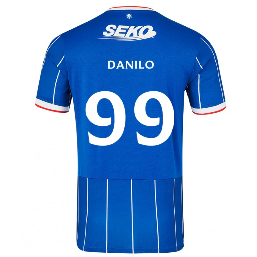 Danxen Dames Danilo #99 Rood Blauw Wit Thuisshirt Thuistenue 2026/27 T-Shirt