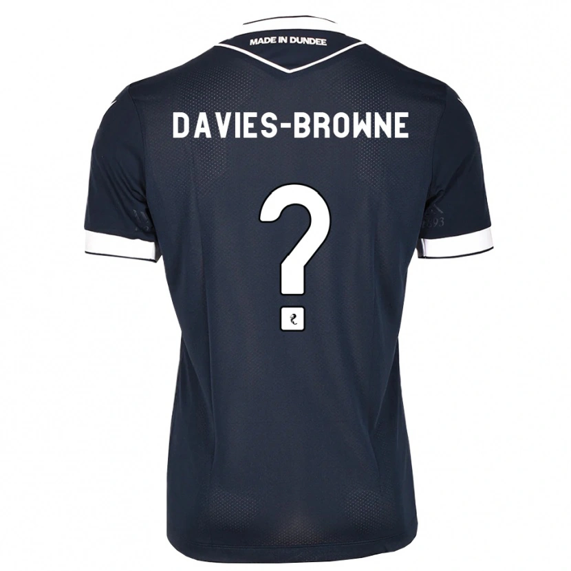 Danxen Dames Tobias Davies-Browne #0 Midnightblue Wit Thuisshirt Thuistenue 2026/27 T-Shirt