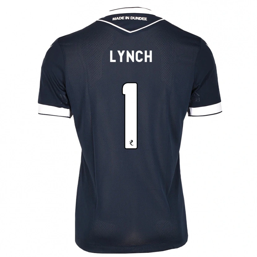 Danxen Dames Ruaridh Lynch #1 Midnightblue Wit Thuisshirt Thuistenue 2026/27 T-Shirt