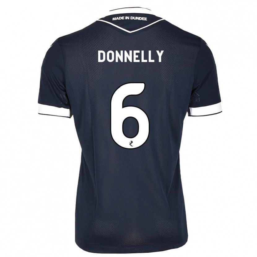Danxen Dames Aaron Donnelly #6 Midnightblue Wit Thuisshirt Thuistenue 2026/27 T-Shirt
