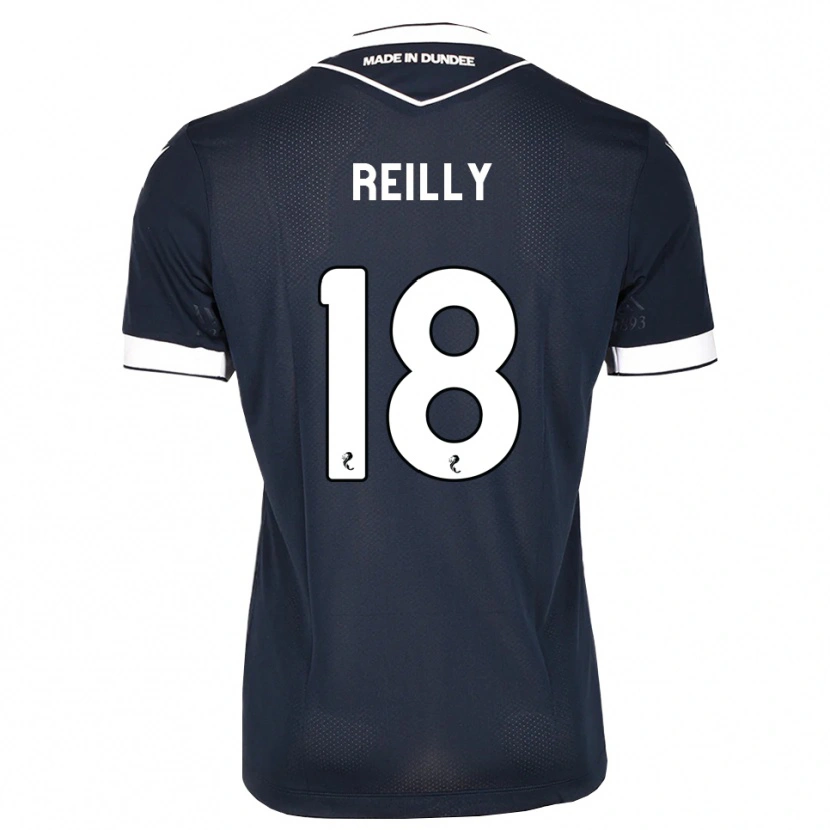 Danxen Dames Charlie Reilly #18 Midnightblue Wit Thuisshirt Thuistenue 2026/27 T-Shirt