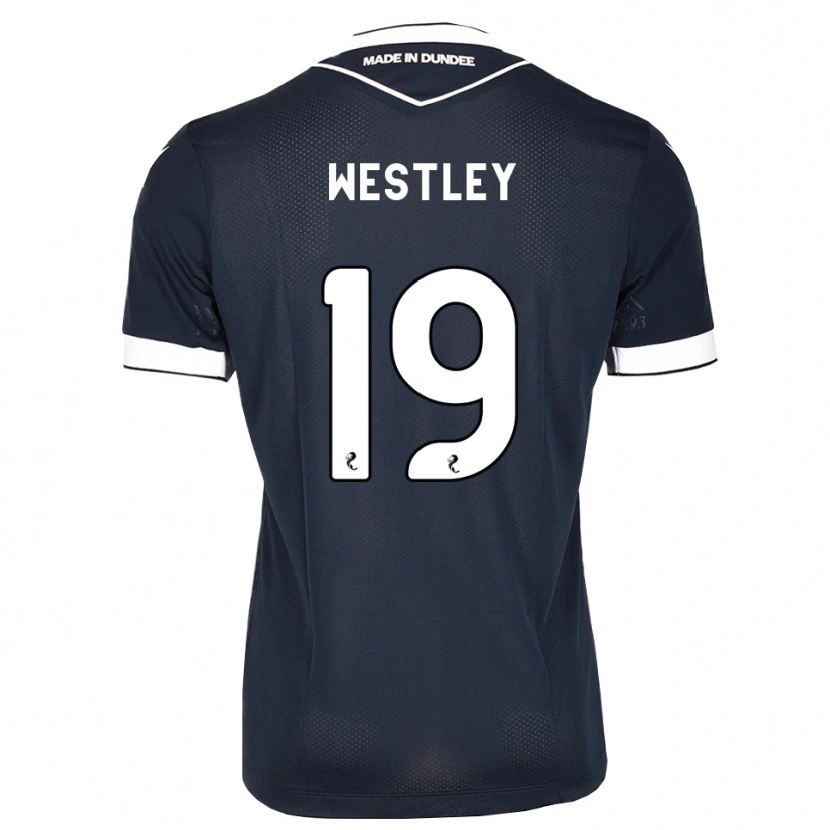 Danxen Dames Joe Westley #19 Midnightblue Wit Thuisshirt Thuistenue 2026/27 T-Shirt