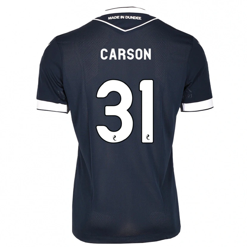 Danxen Dames Trevor Carson #31 Midnightblue Wit Thuisshirt Thuistenue 2026/27 T-Shirt