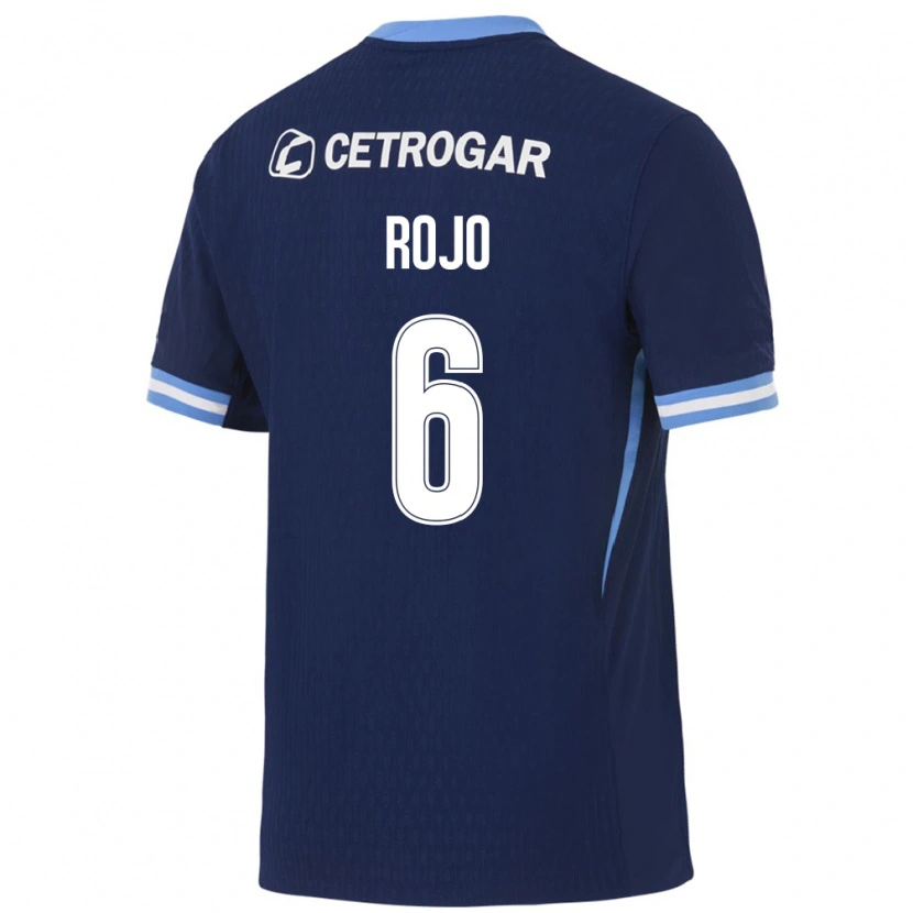 Danxen Dames Marcos Rojo #6 Koninklijk Blauw Lichtblauw Wit Uitshirt Uittenue 2026/27 T-Shirt