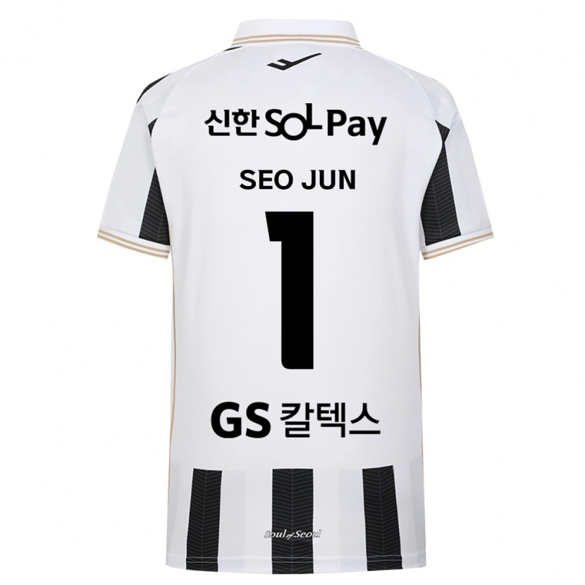Danxen Dames Seo-Jun Lee #1 Zwart Wit Uitshirt Uittenue 2026/27 T-Shirt