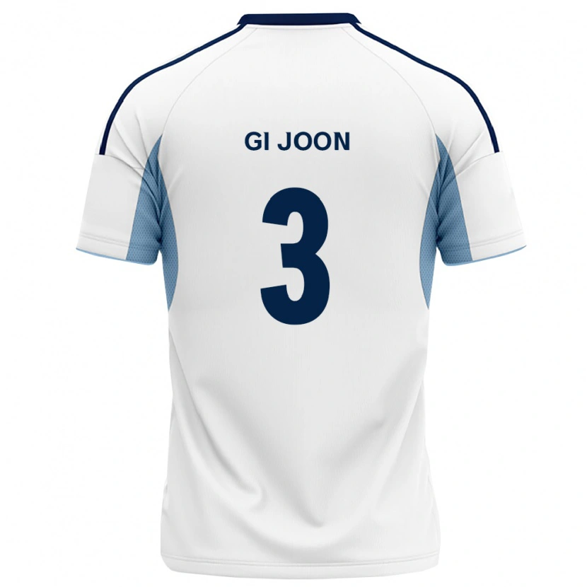 Danxen Dames Gi-Joon Kim #3 Koninklijk Blauw Wit Uitshirt Uittenue 2026/27 T-Shirt