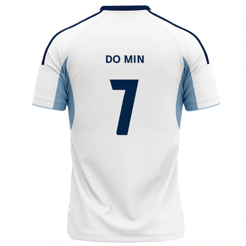 Danxen Dames Do-Min Kim #7 Koninklijk Blauw Wit Uitshirt Uittenue 2026/27 T-Shirt